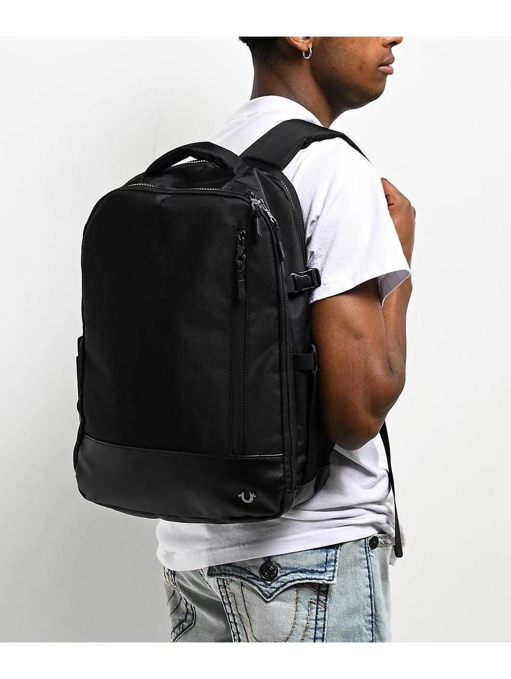 True Religion Dome Black Backpack